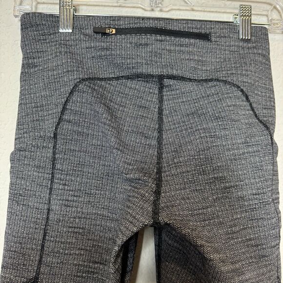 Lululemon Speed Up Tight 28 " Full On Luxtreme Heathered Gray Gym Women’s Size 6 - Picture 6 of 10